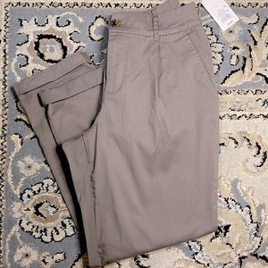 NWT - A New Day Womens Pants - khaki style Rubble Brown Color Size 8